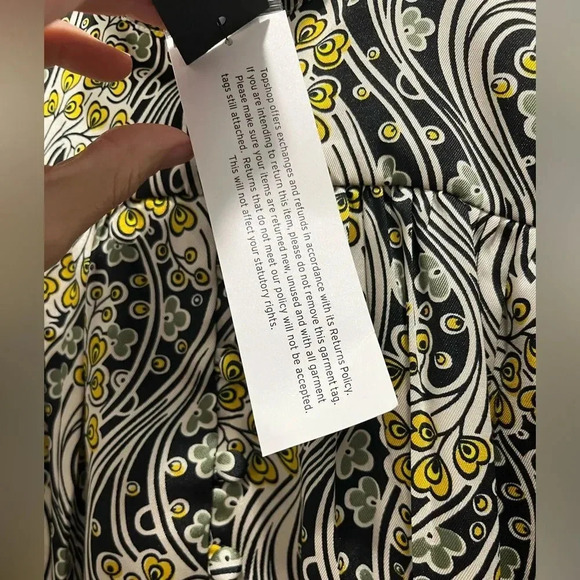 Topshop IDOL paisley mini dress in multi w/ long puff sleeves size 6 NWT Womens - Picture 13 of 14